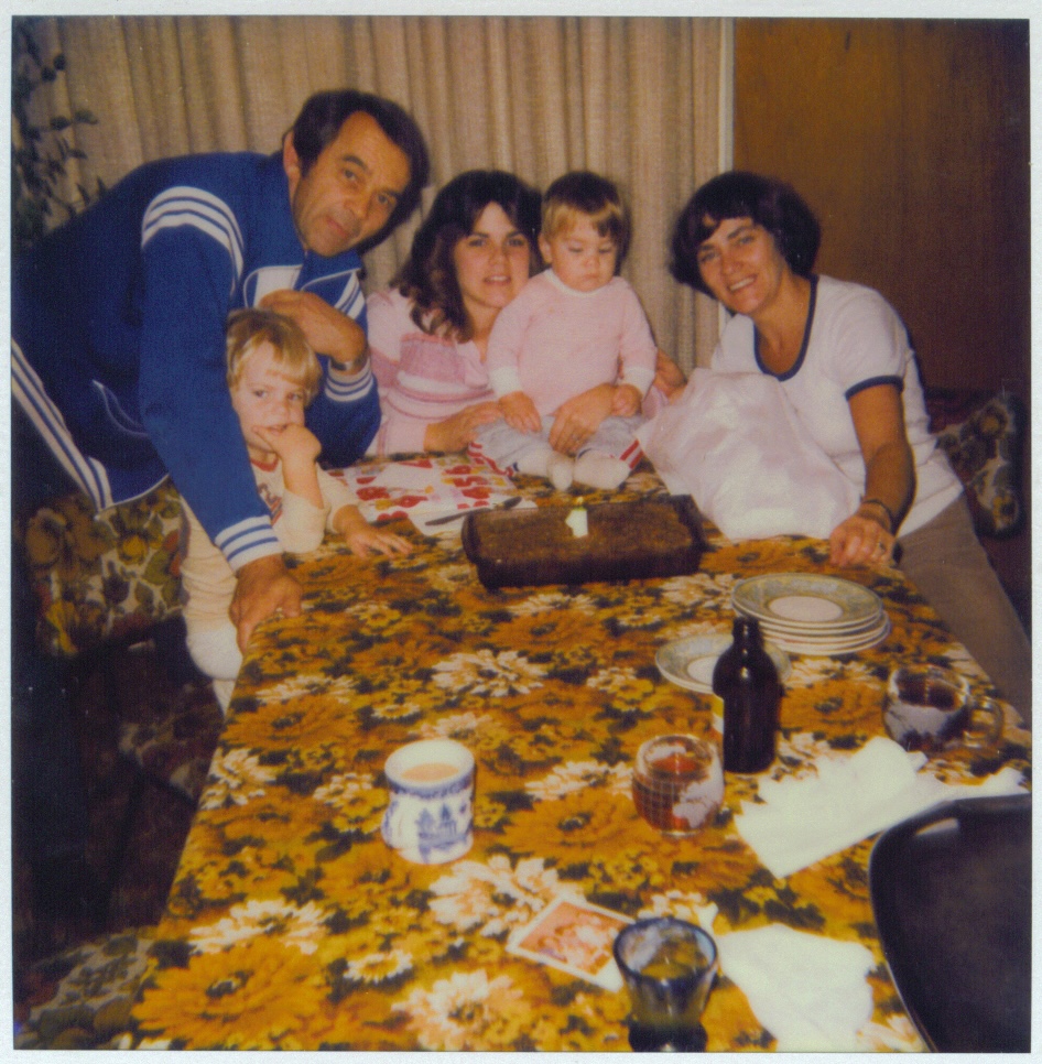 My first birthday with Grandma and Grandpa Chainsaw, 1982